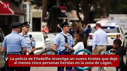 Reportan nuevo tiroteo en Filadelfia; hay cinco heridos