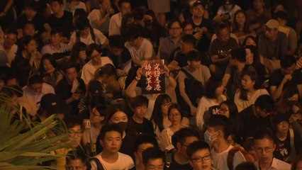 어젯밤도 홍콩 시위..."美·英, 시위 지지하라" / YTN