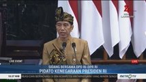 Pidato Kenegaraan Presiden Jokowi