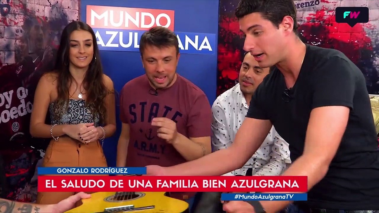 Gonzalo Rodríguez y la música de San Lorenzo