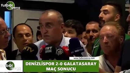 Abdurrahim Albayrak: "Bu mağlubiyeti nazar olarak görüyoruz"