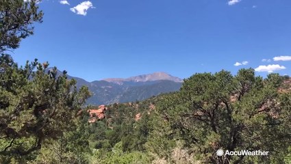 Incredible views and incredible weather at the Garden of the Gods