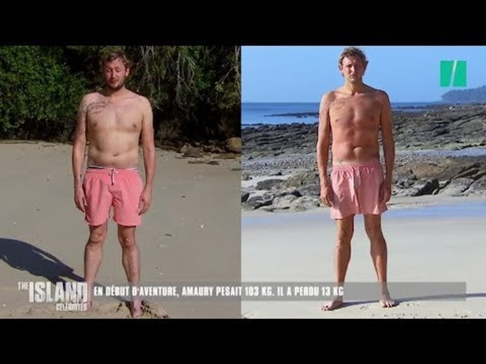 "The Island": la transformation physique des célébrités en images