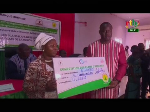 RTB/Remise de prix aux lauréats de la compétition des plans d’affaires (COPA) dans la région du centre - sud