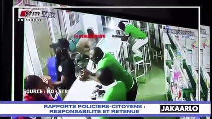 Jakaarlo bi du 16 Aout 2019 : Rapports policiers-citoyens, responsabilité et retenue