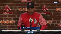 Red Sox Manager Alex Cora On Rick Porcello's Big Performance Vs. Orioles