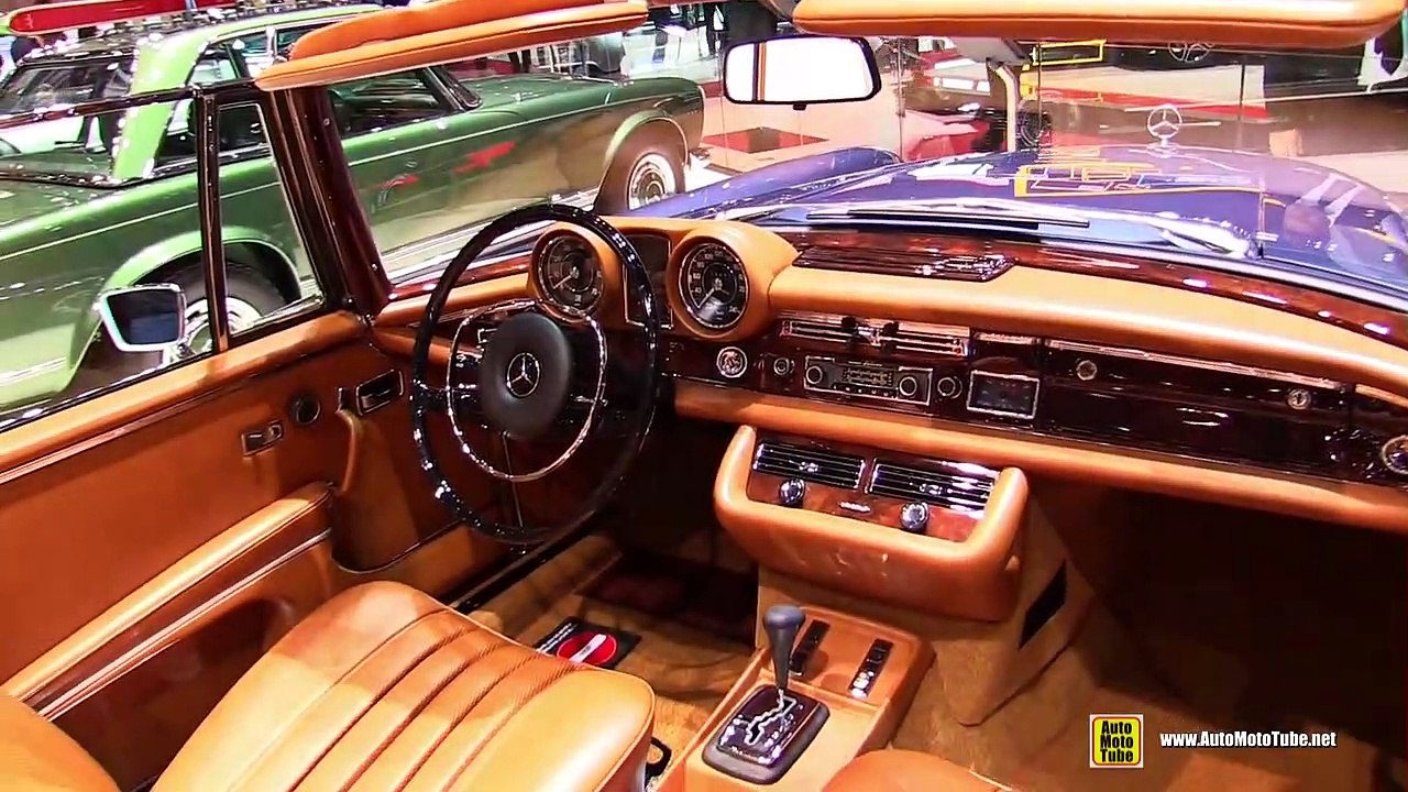 1966 Mercedes 280 SE 3.5 Cabriolet W111 Brabus Classic - Exterior Interior Walkaround