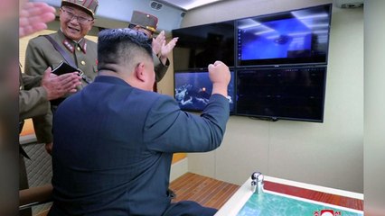 北 "어제 김정은 지도 아래 '새 무기' 시험 사격" / YTN