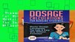 Dosage Calculations for Nursing Students: Master Dosage Calculations The Safe   Easy Way Without