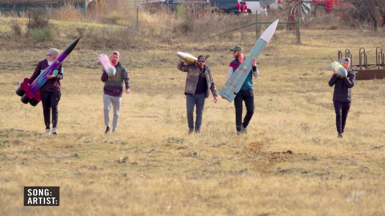 Model Rocket Battle 2 Dude Perfect video Dailymotion