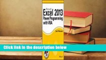 Full version  Microsoft Excel 2013 Power Programming with VBA  Review