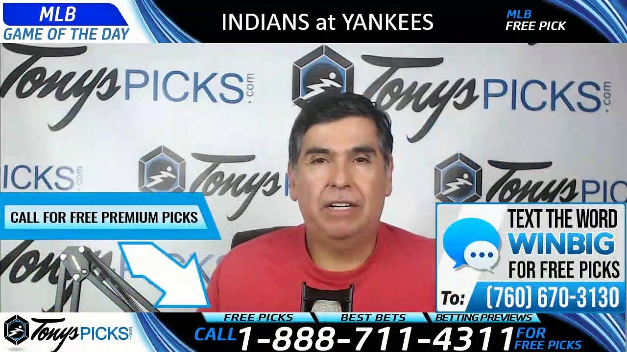 Cleveland Indians vs New York Yankees 8/17/2019 Picks Predictions Previews