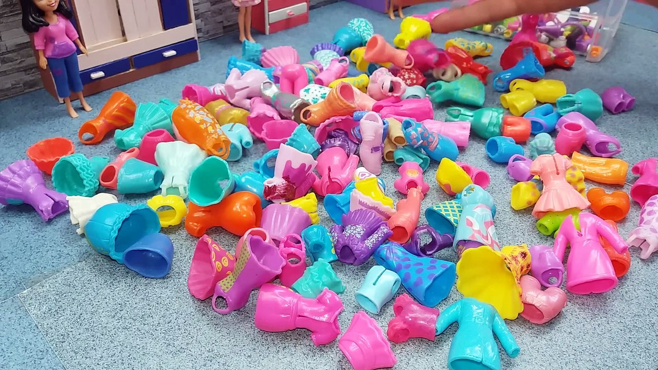 Oyuncak Kıyafet Koleksiyonu | Polly Pocket Kıyafetleri ve Dolapları Karıştırmaca