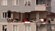 Sancaktepe'de apartman dairesinde patlama: 1 yaralı