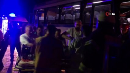 Manisa’da İşçi Servisleri Çarpıştı: 23 Yaralı