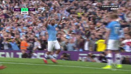 Manchester City - Tottenham  : Aguero redonne l'avantage à City