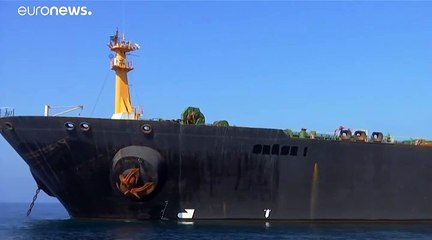 Navio iraniano "Grace 1" pronto para seguir viagem