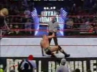 WWE Royal rumble 2008 Jeff hardy vs randy orton part 2