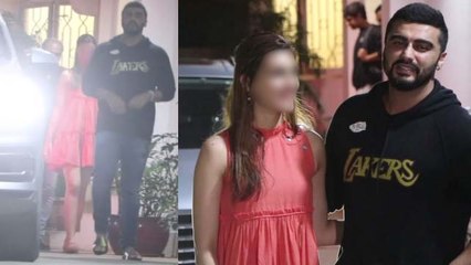 Arjun Kapoor spends time with THIS actress not with Malaika Arora; Watch Video |FilmiBeat