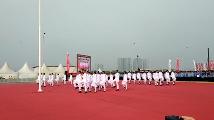 Upacara di Pulau Reklamasi, Anies: Ini Lahan Baru Setelah Proklamasi