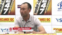 Họp báo sau trận | HLV Lee Tae Hoon mong tập thể HAGL đoàn kết sau thất bại trên sân Bình Dương