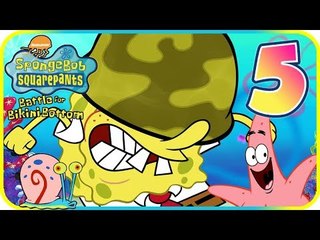SpongeBob Battle for Bikini Bottom Walkthrough Part 5 (PS2) Boss + Poseidome ᴴᴰ