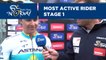 Most Active Rider - Stage 1 - Arctic Race of Norway 2019