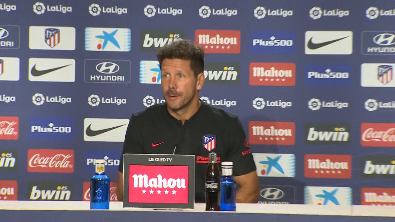 Cholo Simeone, entrenador del Atlético de Madrid
