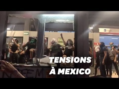 À Mexico, des milliers de femmes dans la rue après un viol présumé par des policiers