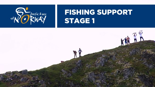 Fishing support - Stage 1 - Arctic Race of Norway 2019
