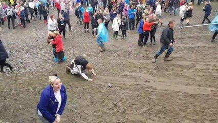 Mud in Roundhay Park for Ed Sheeran concert