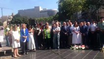Acto de ACVOT en motivo del segundo aniversario de los atentados de Barcelona
