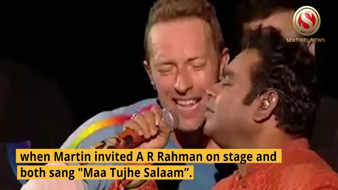 Music maestro AR Rahman sings ‘Vande Mataram’ along Chris Martin
