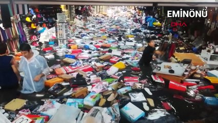 İstanbul sağanak yağmura teslim