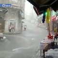 أمطار غزيرة تملأ طرق اسطنبول صباح اليوم