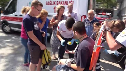 Yangında oğlunun ayakları yanan annenin gözyaşları