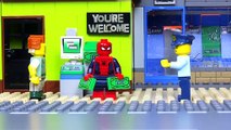Lego City ATM Bank Robbery - Lego Spiderman TOY FAIL