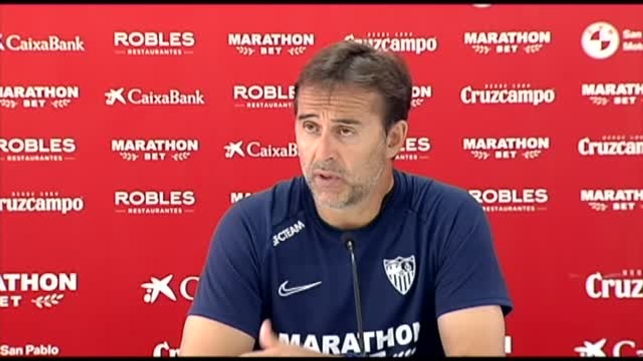 Lopetegui: "Tenemos que dar nuestra mejor versión para poder competir con el Espanyol"