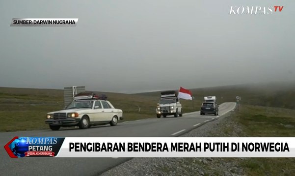 HUT Kemerdekaan ke-74, Bendera Merah Putih Berkibar di Ujung Bumi