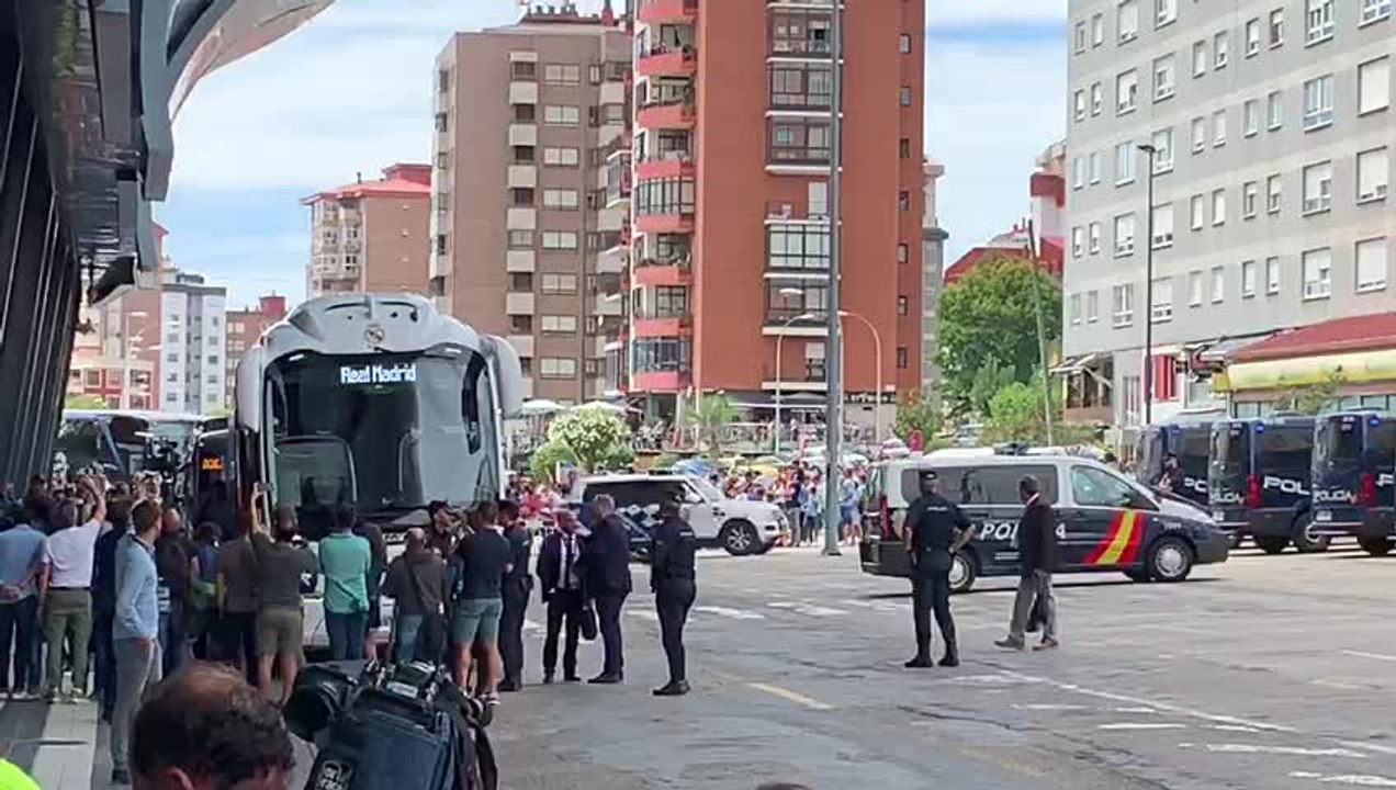 Celta Vigo - Real Madrid : les supporters du Celta se font entendre