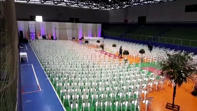 Mais de 300 casais: Estrutura para Casamento Coletivo é preparada