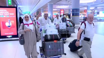 İlk Hac kafilesi kutsal topraklardan döndü