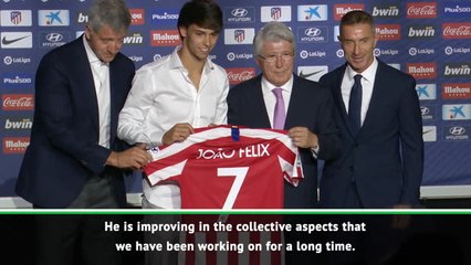 Felix will show his talent in time - Simeone