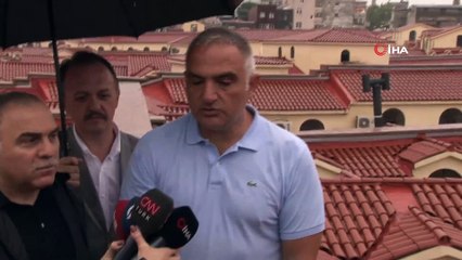 Kültür ve Turizm Bakanı Mehmet Ersoy yağış sonrası açıklamalarda bulundu