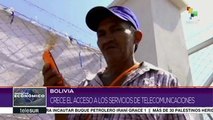 Crece en Bolivia el acceso a los servicios de telecomunicaciones