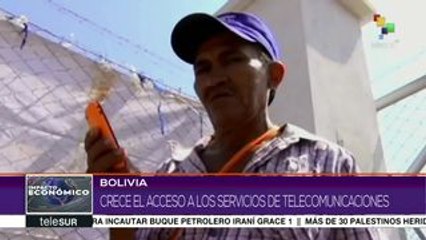 Скачать видео: Crece en Bolivia el acceso a los servicios de telecomunicaciones