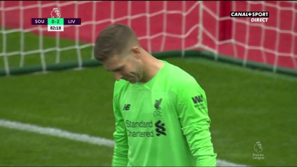 Southampton profite d'une erreur du gardien