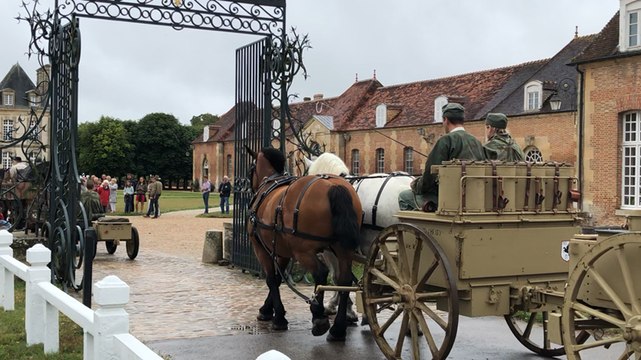 La cavalerie allemande de l’été 1944, reconstituée au haras du Pin