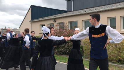 En coulisses avec le cercle celtique de Kerfeunteun