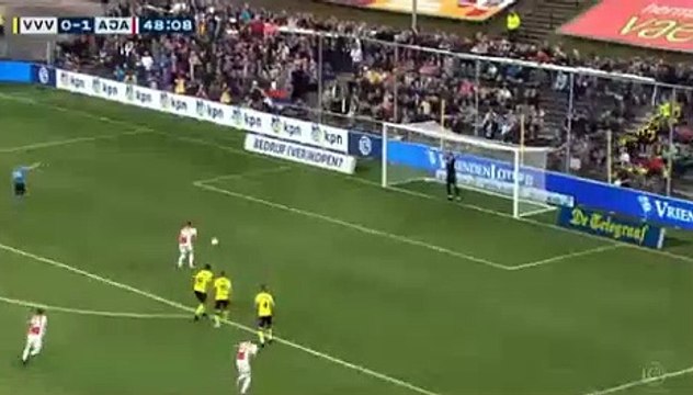 Venlo 0 -2 Ajax : Goal - 0:1 - 44' Ziyech H. (Tadic D.), Ajax